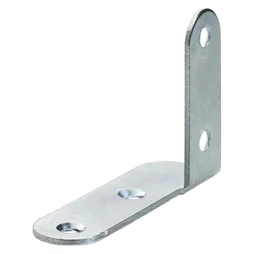 Équerre De Cadre Coudée Acier Zingué Hettich, L.45 Mm