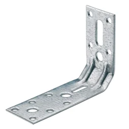 Équerre de renfort en acier zingué, HETTICH, l.100 mm