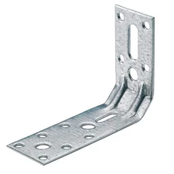 Équerre de renfort en acier zingué, HETTICH, l.70 mm x 50 x 35