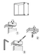 Lot De 8 Gonds À Enfoncer Acier Brut Hettich, L.14 Mm