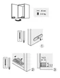 Lot De 10 Loqueteaux Magnétiques Plastique Hettich, L.14.5 X L.45.3 Mm