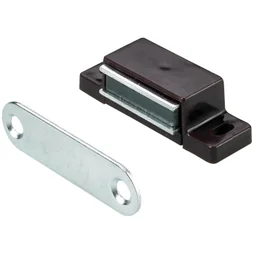 Lot De 10 Loqueteaux Magnétiques Plastique Hettich, L.14.5 X L.45.3 Mm