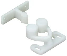 Lot De 2 Loqueteaux À Pression Plastique Hettich, L.25 X L.31 Mm