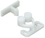 Lot De 2 Loqueteaux À Pression Plastique Hettich, L.25 X L.31 Mm