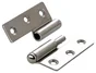 Lot De 2 Paumelles Acier Pour Meuble Hettich, L.50 X L.40 Mm