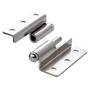 Lot De 2 Paumelles Acier Pour Meuble Hettich, L.50 X L.40 Mm