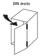 Lot De 2 Paumelles Acier Pour Meuble Hettich, L.30 X L.40 Mm