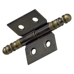 Lot De 2 Paumelles Acier Pour Meuble Hettich, L.30 X L.40 Mm
