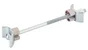 Lot De 2 Raccords De Plan De Travail Acier Chromé Hettich, L.100 Mm