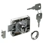 Serrure De Meuble Acier En Applique Hettich 40 Mm Réversible