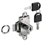 Serrure De Meuble Acier En Applique Hettich 25 Mm Réversible