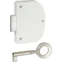 Serrure De Meuble Acier En Applique Hettich 20 Mm Réversible