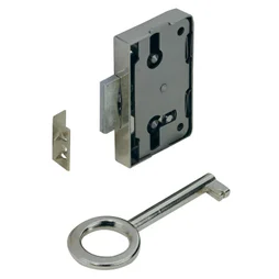 Serrure De Meuble Acier En Applique Hettich 15 Mm Réversible