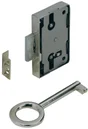 Serrure De Meuble Acier En Applique Hettich 25 Mm Réversible