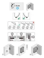 Serrure De Meuble Acier En Applique Hettich 35 Mm Réversible