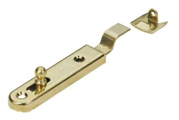 Lot De 2 Verrous À Poussoir Acier Hettich, L.70 X L.16 Mm