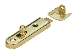 Lot De 2 Verrous À Poussoir Acier Hettich, L.50 X L.13 Mm
