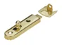 Lot De 2 Verrous À Poussoir Acier Hettich, L.50 X L.13 Mm