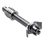 Lot De 2 Vis D'Assemblage Avec Manchon Acier Brut Hettich, L.60 Mm