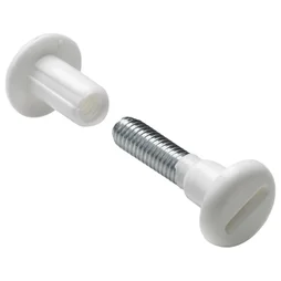 Lot De 10 Vis D'Assemblage Plastique Brut Hettich, L.40 Mm