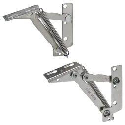 Lot De 2 Compas D'Abattant Pour Coffre À Jouets Hettich, L.135 Mm