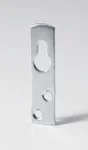 Lot De 4 Attaches Pour Suspension De Meuble Haut Acier Zingué Hettich, L.55 Mm
