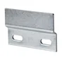 Lot De 2 Profils Pour Suspension De Meubles Hauts Acier Zingué Hettich, L.45 Mm