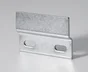 Lot De 2 Profils Pour Suspension De Meubles Hauts Acier Zingué Hettich, L.45 Mm