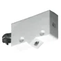 Lot De 2 Suspensions Pour Meuble Haut Plastique Brut Hettich, L.62 Mm