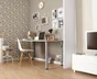 Papier Peint Vinyle Lisse Et Mat Gris Gris 3