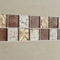 Mosaïque Mur Glass Select Mix Marron 5 X 5 Cm