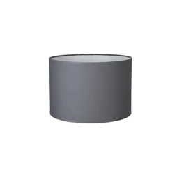 Abat-Jour Tube, 25 Cm, Toiline, Gris Galet N°3 Inspire