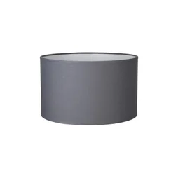Abat-Jour Tube, 30 Cm, Toiline, Gris Galet N°3 Inspire
