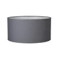 Abat-Jour Tube, 40 Cm, Toiline, Gris Galet N°3 Inspire
