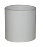 Abat-Jour Tube, 35 Cm, Toiline, Blanc-Blanc N°0 Inspire