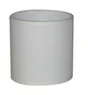 Abat-Jour Tube, 35 Cm, Toiline, Blanc-Blanc N°0 Inspire