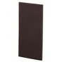 Lot de 5 plaques feutre adhésif noir, 100x200 mm
