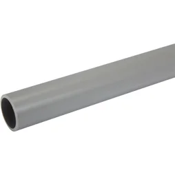 Tube d'évacuation en pvc, diam. 40 mm L.1 m