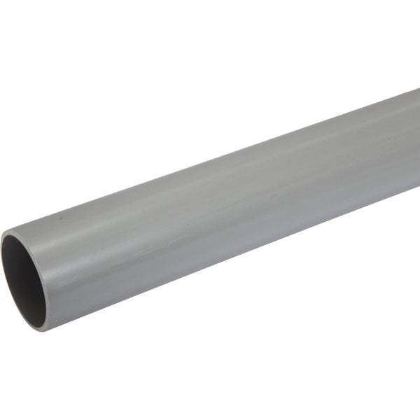 Tube D'Évacuation Pvc, Diam.63 Mm, L.1 M