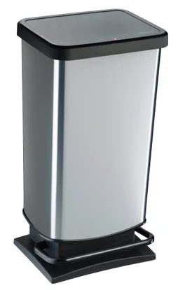 Poubelle De Cuisine 40 L À Pédale Rotho Polypropylène