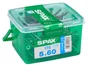 Lot De 175 Vis Inox Tête Fraisée Torx Spax, Diam.5 Mm X L.60 Mm