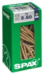 Lot De 75 Vis Acier Tête Fraisée Pozidriv Spax, Diam.5 Mm X L.60 Mm