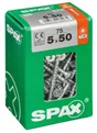 Lot De 75 Vis Acier Tête Fraisée Torx Spax, Diam.5 Mm X L.50 Mm