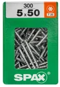 Lot De 300 Vis Acier Tête Fraisée Torx Spax, Diam.5 Mm X L.50 Mm
