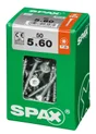 Lot De 50 Vis Acier Tête Fraisée Torx Spax, Diam.5 Mm X L.60 Mm