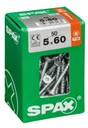 Lot De 50 Vis Acier Tête Fraisée Torx Spax, Diam.5 Mm X L.60 Mm