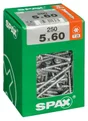Lot De 250 Vis Acier Tête Fraisée Torx Spax, Diam.5 Mm X L.60 Mm