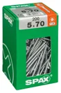 Lot De 200 Vis Acier Tête Fraisée Torx Spax, Diam.5 Mm X L.70 Mm
