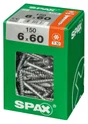 Lot De 150 Vis Acier Tête Fraisée Torx Spax, Diam.6 Mm X L.60 Mm