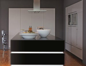 Revêtement Adhésif Uni Laqué, Noir, 2 M X 0.45 M